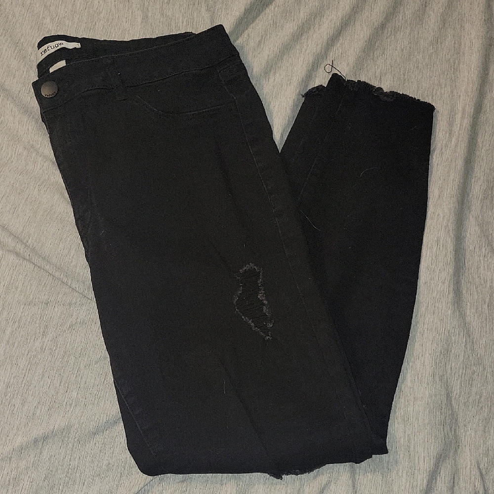 Refuge Black Denim Pants